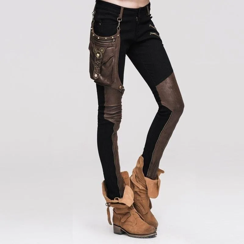 Aanzicht 3 — Steampunk broek
