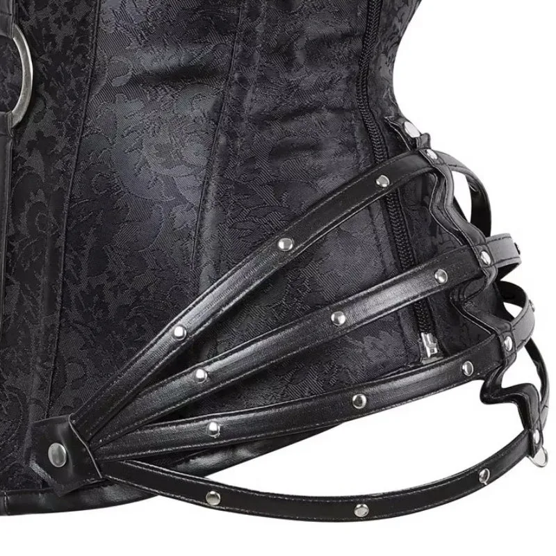 Aanzicht 3 — Steampunk korset – gothic