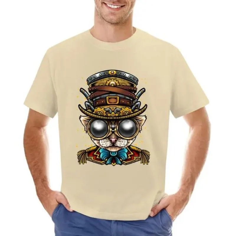 Aanzicht 3 — Steampunk-T-shirt voor heren