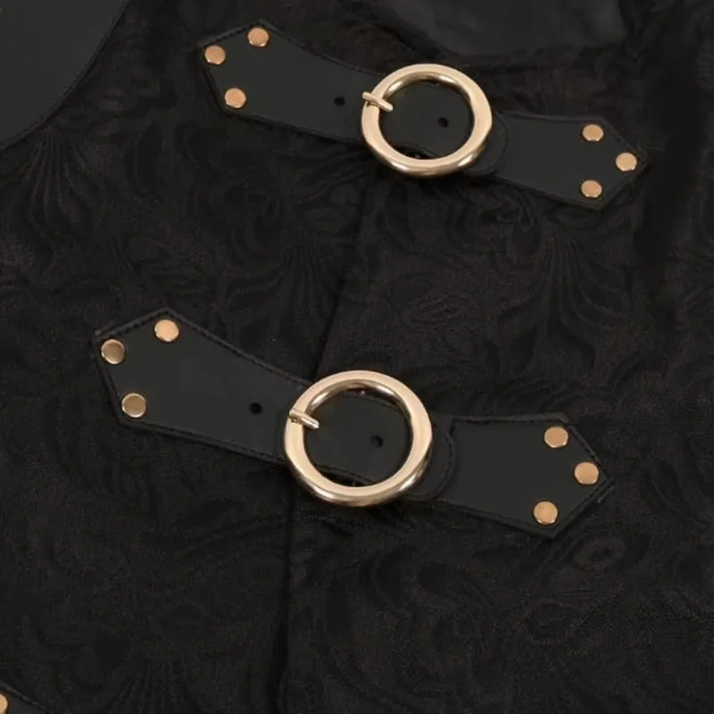 Aanzicht 8 — Steampunk korset – gilet retro