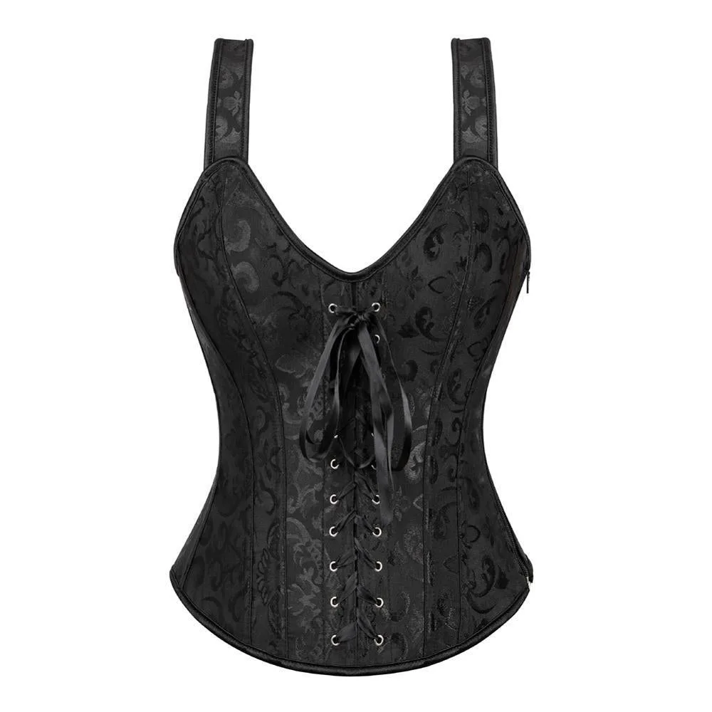 Aanzicht 9 — Steampunk korset voor dames – antieke uitstraling