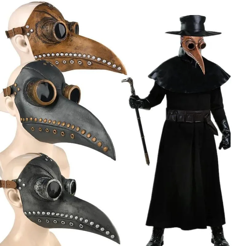 Aanzicht 7 — Pestdoktermasker