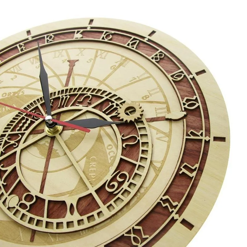 Aanzicht 5 — Steampunk horloge – astronomisch