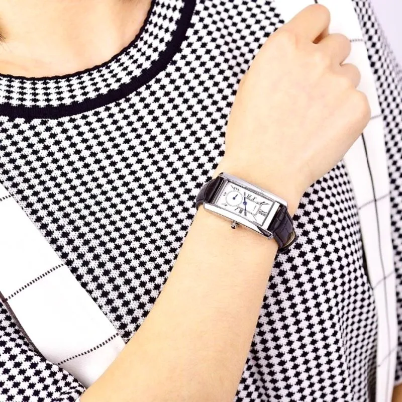 Aanzicht 5 — Horloge voor dames – rechthoekig vintage