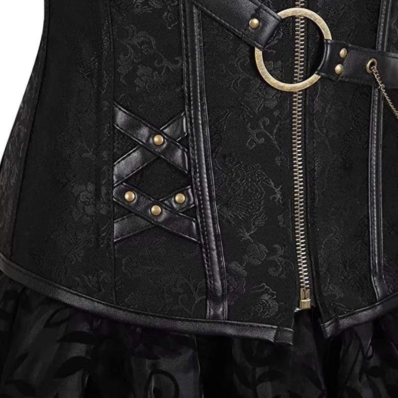 Aanzicht 5 — Steampunk jurk – korset