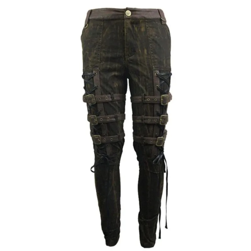 Aanzicht 5 — Broek – punk bruin