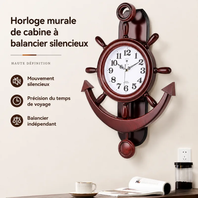 Aanzicht 8 — Steampunk horloge – stuurwiel
