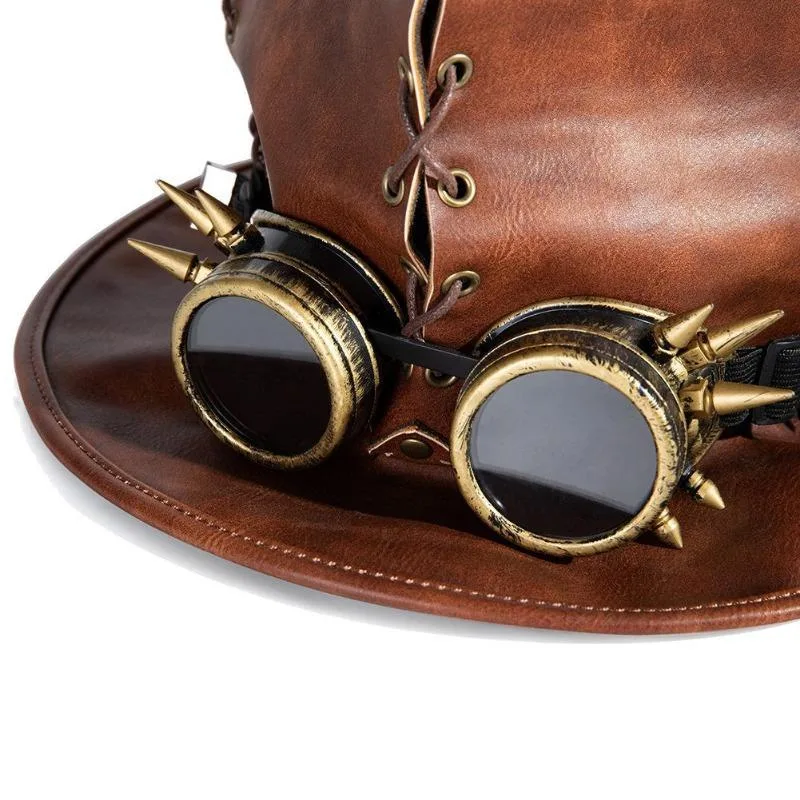 Aanzicht 5 — Steampunk hoed – vogelverschrikkerstijl