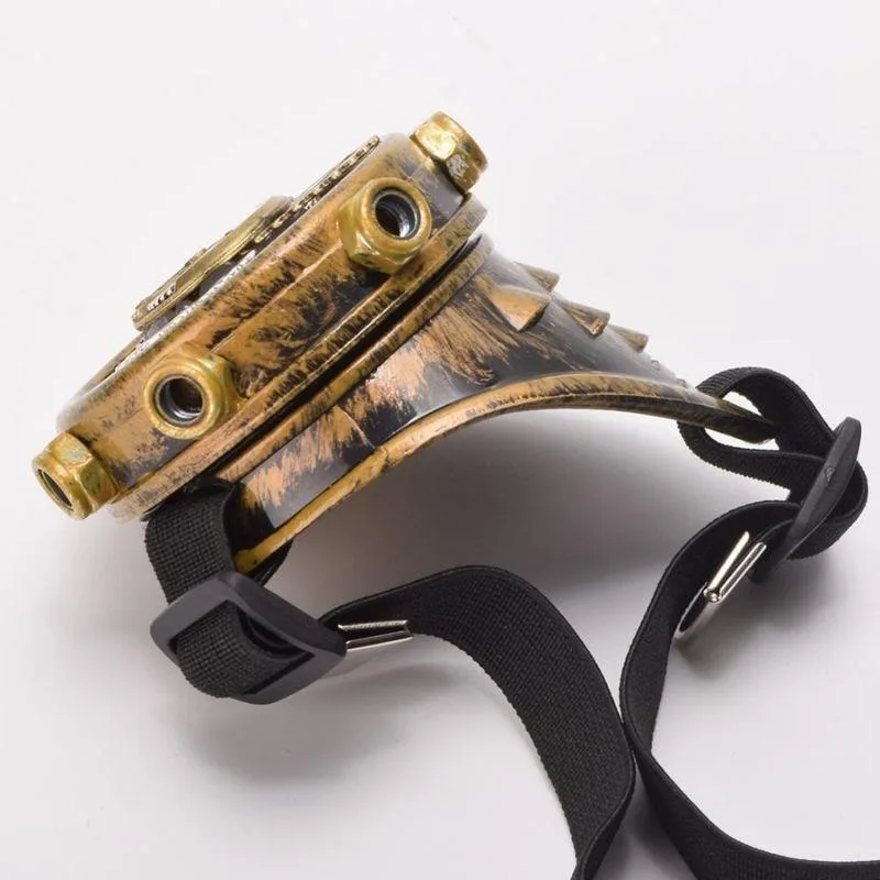 Aanzicht 2 — Steampunk monocle – bronskleurig