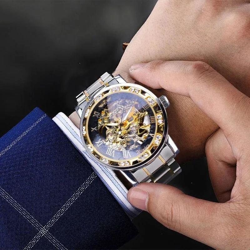 Aanzicht 2 — Steampunk horloge – elegante stijl
