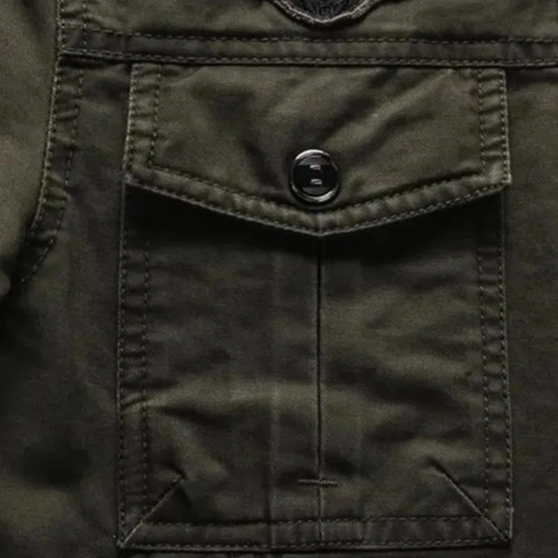 Aanzicht 6 — Jas – pilotenstijl van jeans