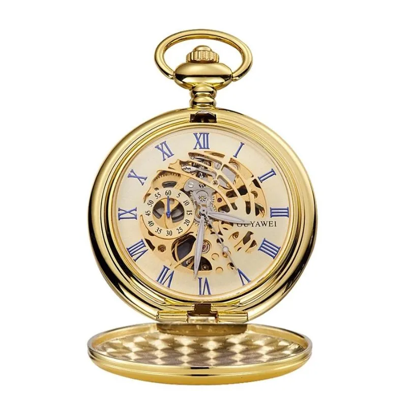 Zakhorloge voor dames – goudkleurig antieke uitstraling