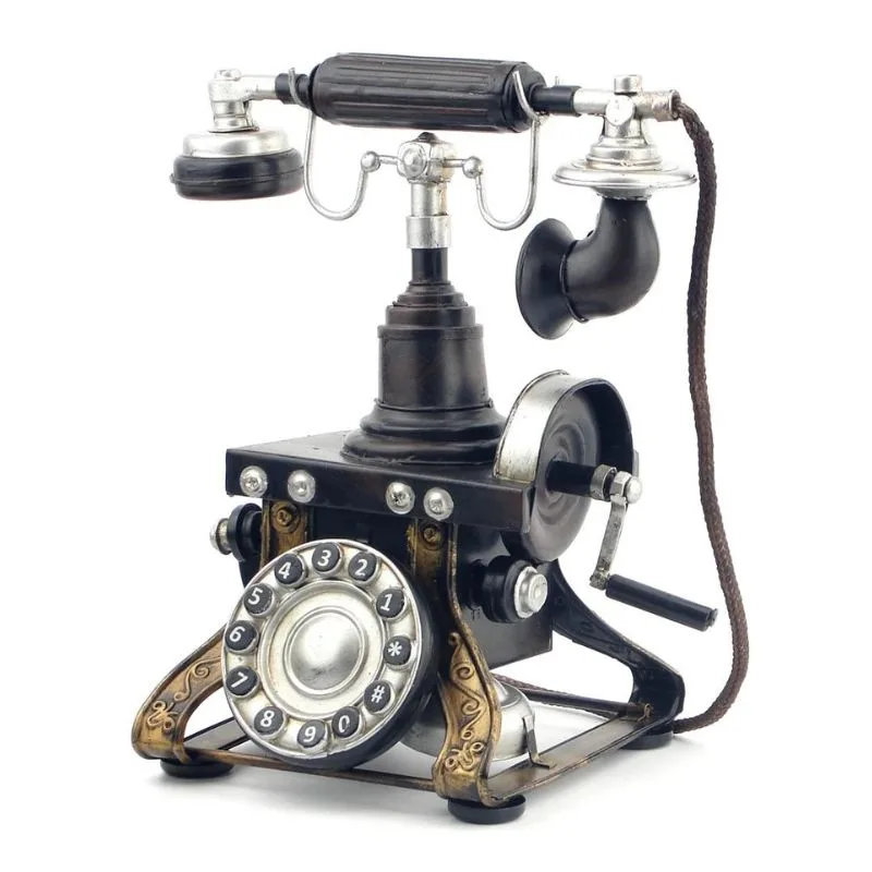 Aanzicht 2 — Telefoon – replica antieke uitstraling
