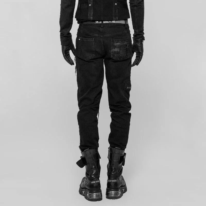 Aanzicht 3 — Broek – stijl punk