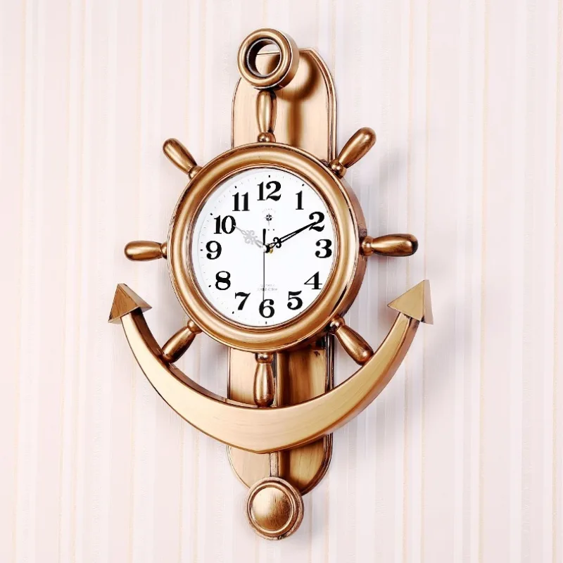 Aanzicht 7 — Steampunk horloge – stuurwiel