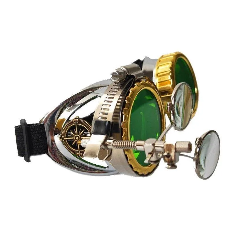 Steampunk bril – retrofuturistisch