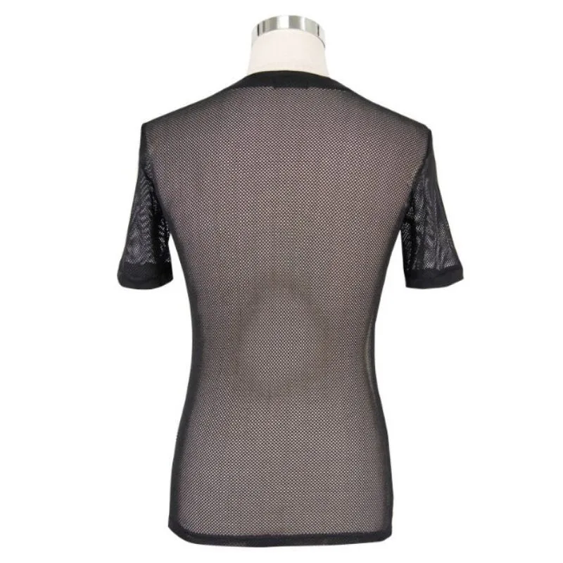 Aanzicht 4 — T-shirt voor heren – transparant