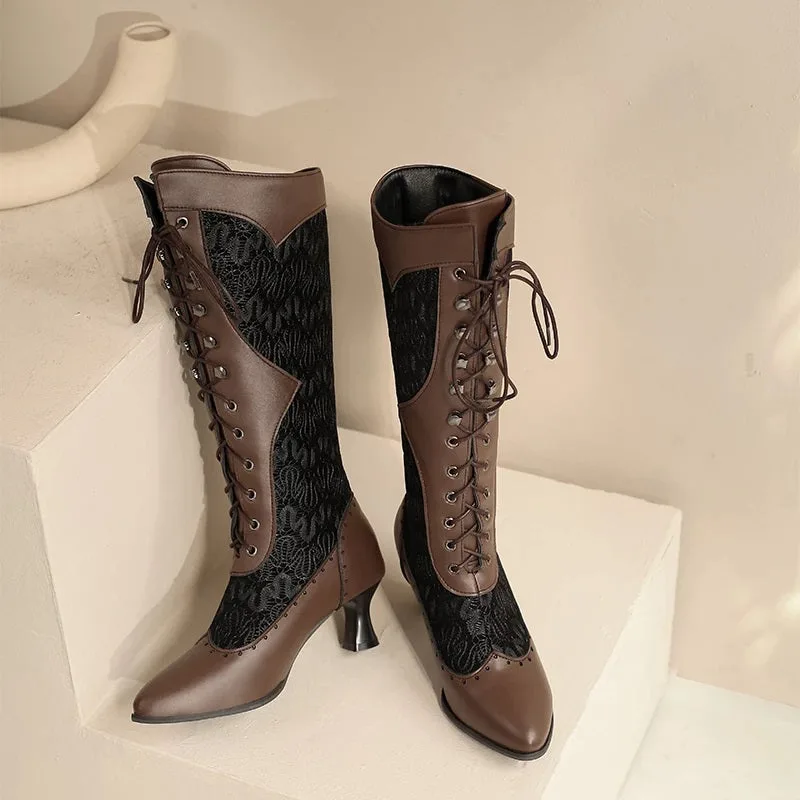 Aanzicht 7 — Steampunk laars – Victoriaans