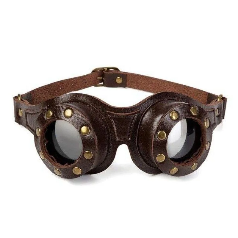 Aanzicht 4 — Steampunk bril – PU