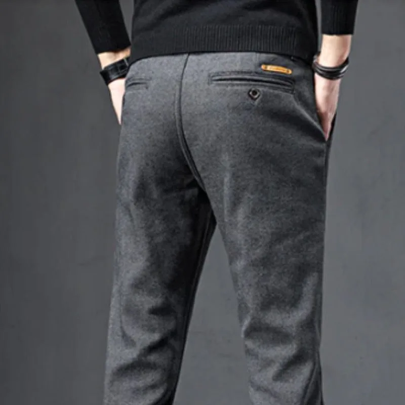 Aanzicht 4 — Broek voor heren – Tweed grijs