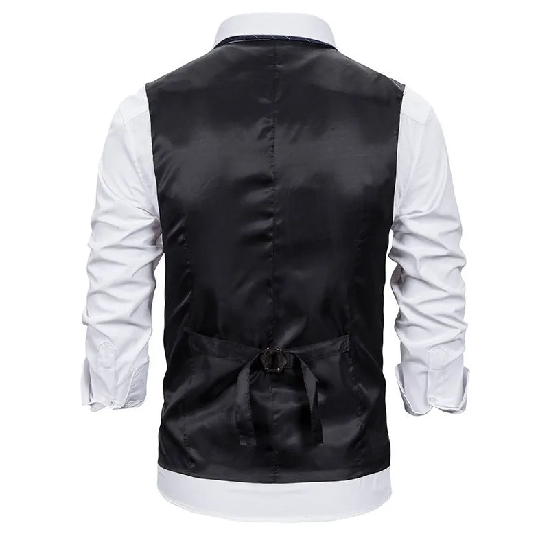 Aanzicht 4 — Kostuumgilet voor heren – met ketting