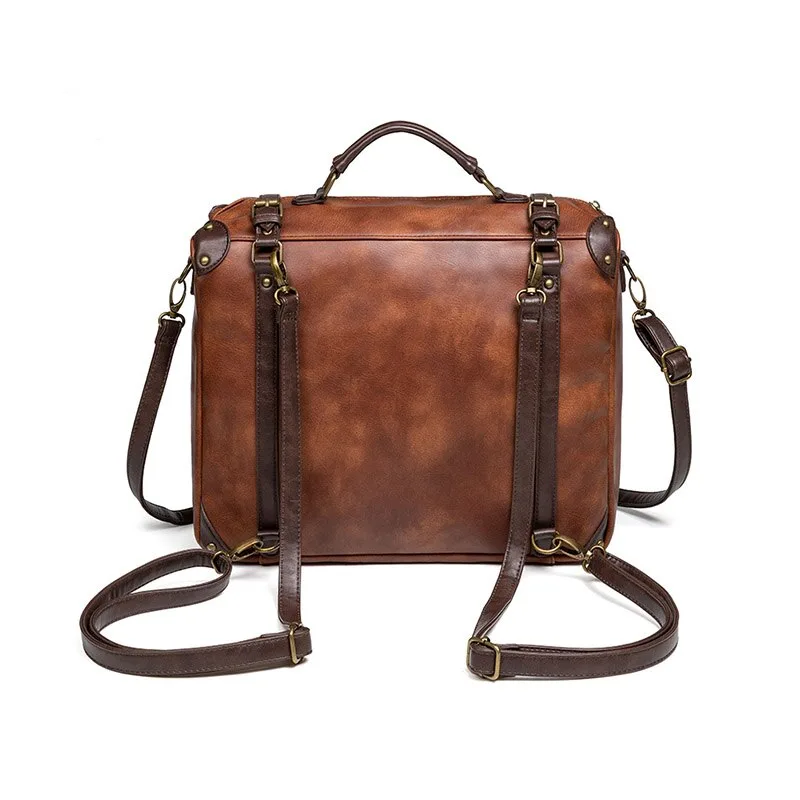 Aanzicht 5 — Steampunk tas – van PU-kunstleer
