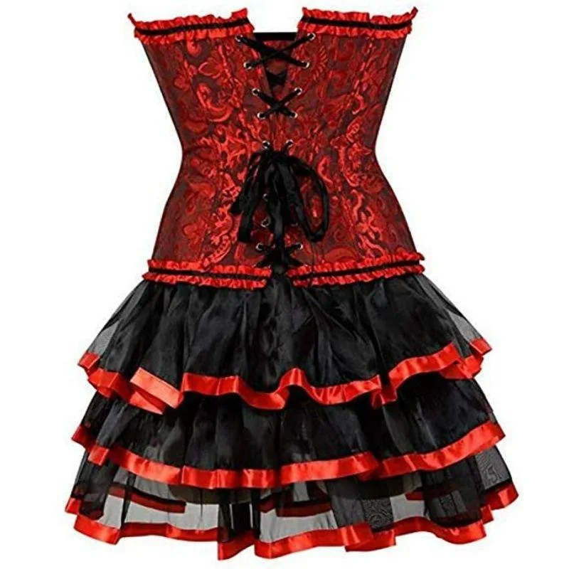 Aanzicht 2 — Bustierjurk – Burlesque