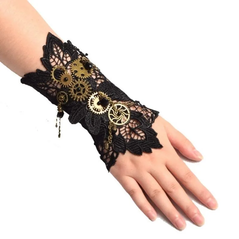 Steampunk armband voor dames