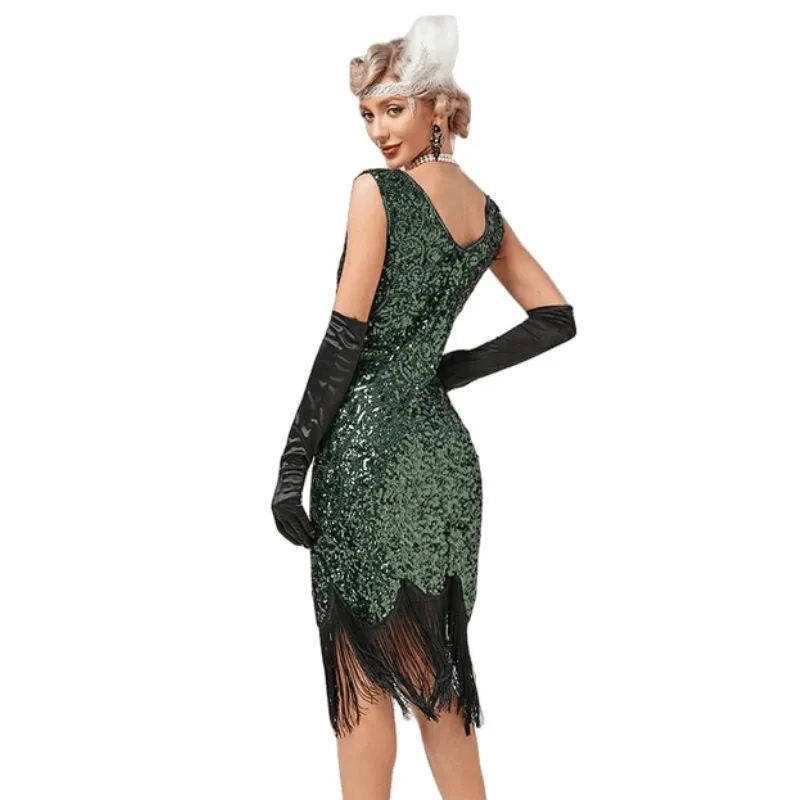 Aanzicht 4 — Steampunk jurk – Cabaret chic