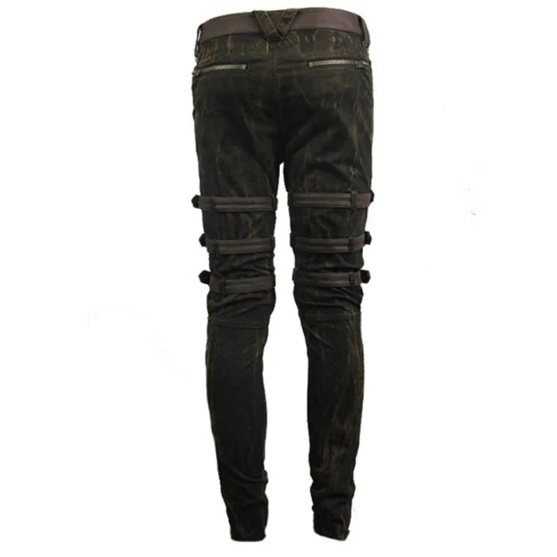 Aanzicht 6 — Broek – punk bruin