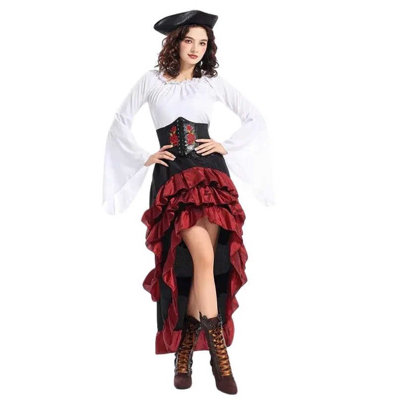Aanzicht 10 — Steampunk jurk – cosplay piratenstijl