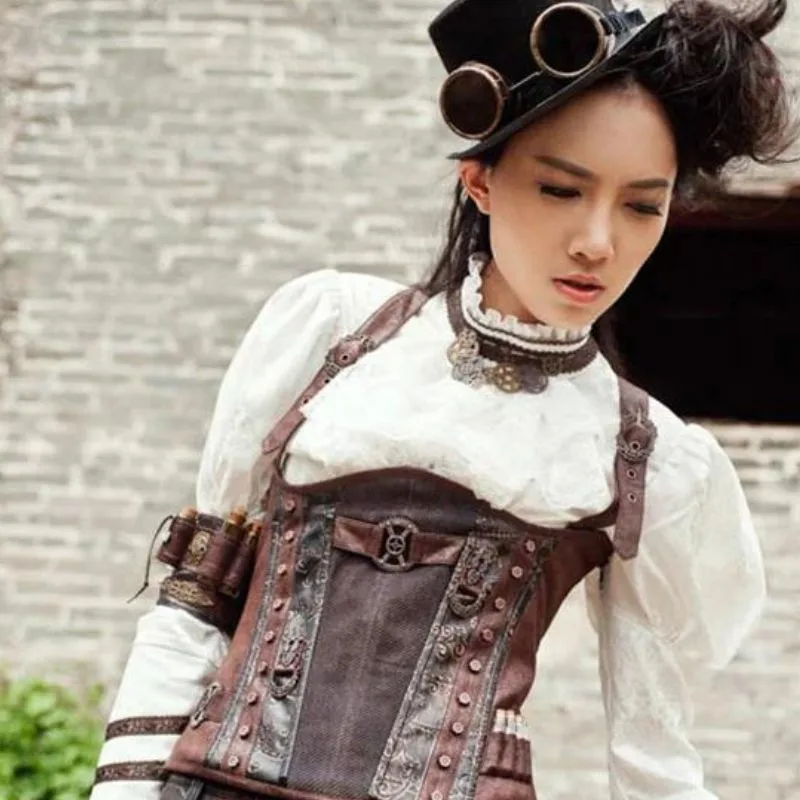 Aanzicht 5 — Steampunk bovenarmband – flesje