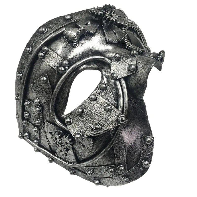 Aanzicht 5 — Steampunk masker – Venetiaans