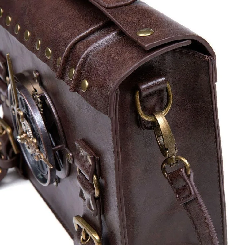 Aanzicht 6 — Steampunk tas – EDISON met portemonnee