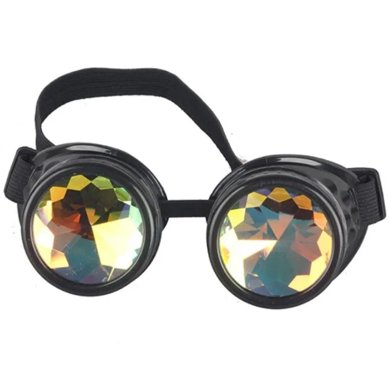 Aanzicht 5 — Steampunk bril – kaleidoscoop