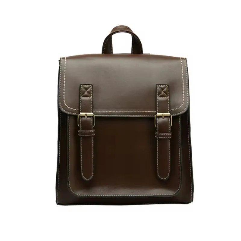 Aanzicht 5 — Steampunk schooltas – van PU