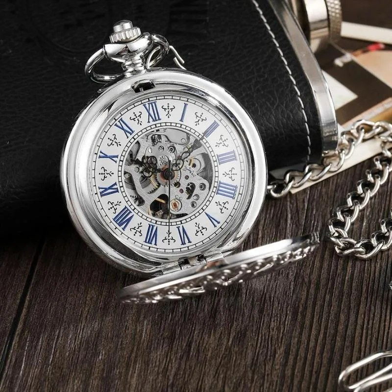 Aanzicht 3 — Steampunk zakhorloge – zon