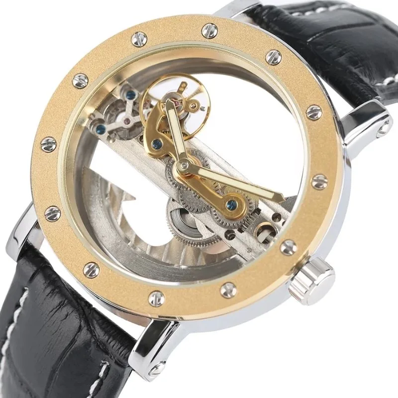 Aanzicht 8 — Skeleton horloge voor heren – transparant