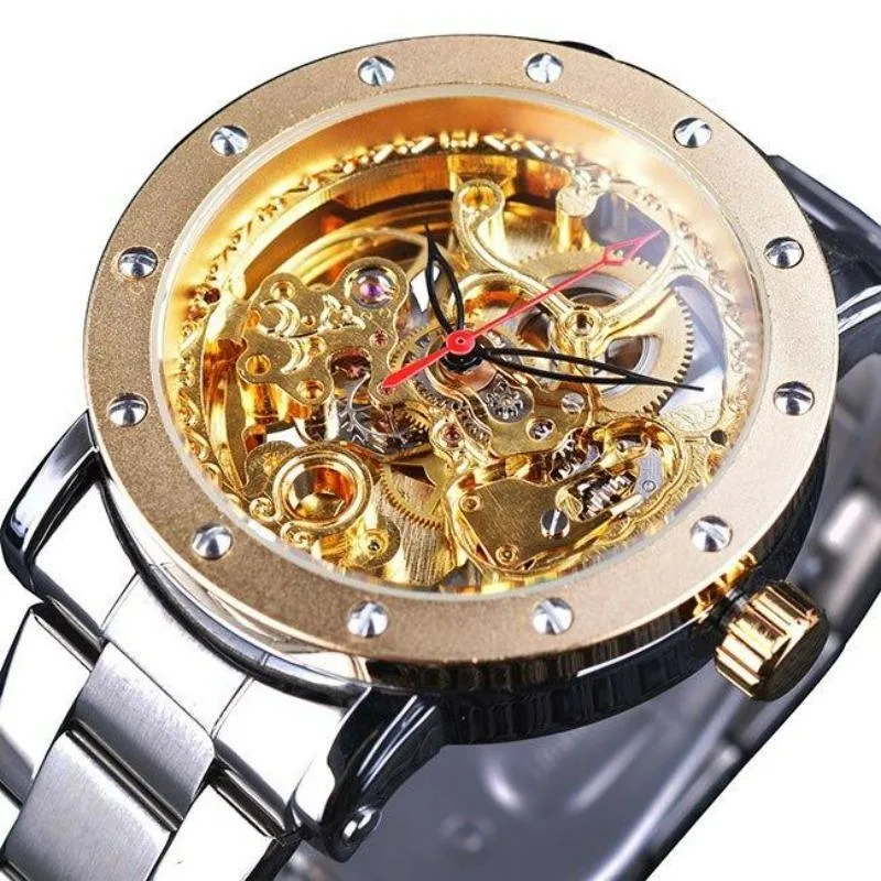 Aanzicht 4 — Skeleton horloge voor heren – automatisch