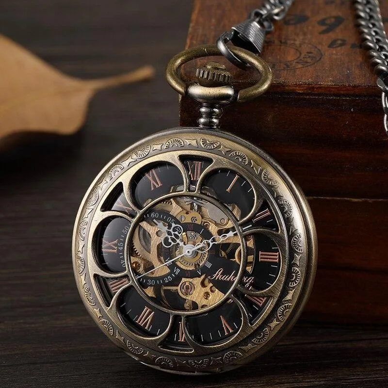 Steampunk zakhorloge – vintage – model 2