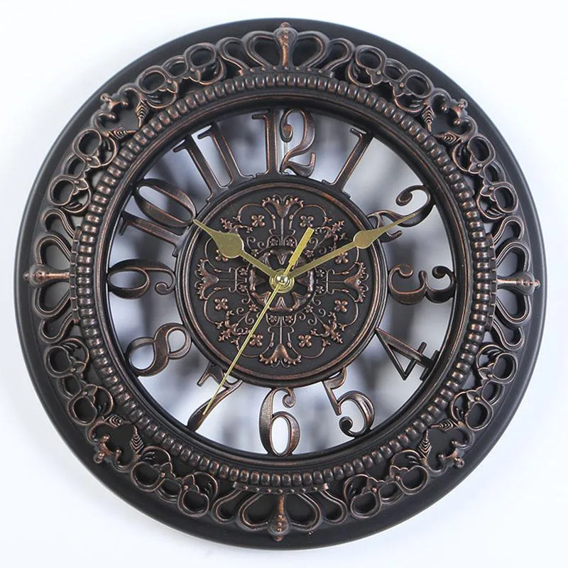 Aanzicht 2 — Steampunk horloge – rond antieke uitstraling