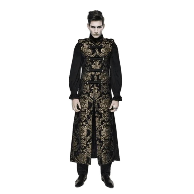 Jas – lang gothic mouwloos