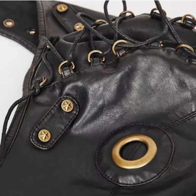 Aanzicht 4 — Steampunk hoed – pilotenstijl