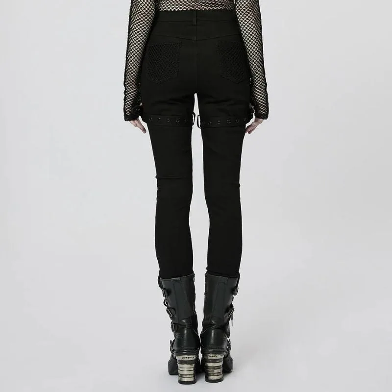 Aanzicht 3 — Broek voor dames – punk