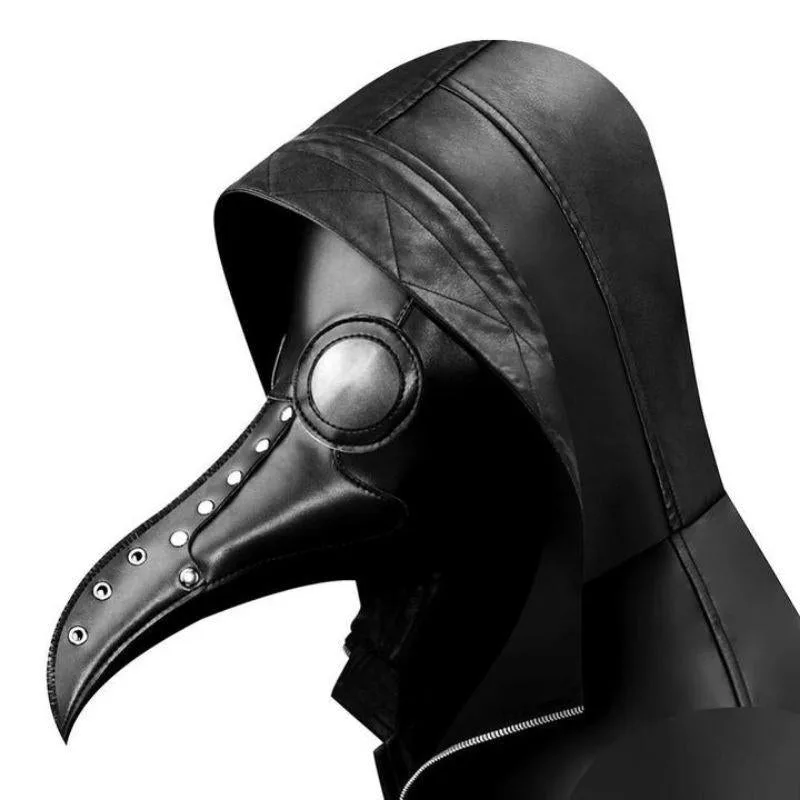 Aanzicht 2 — Steampunk masker – pestdokter stijl