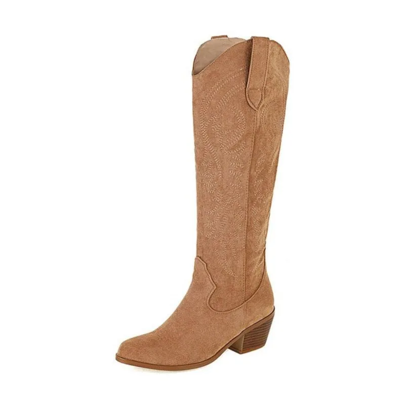 Laars voor dames – suède western