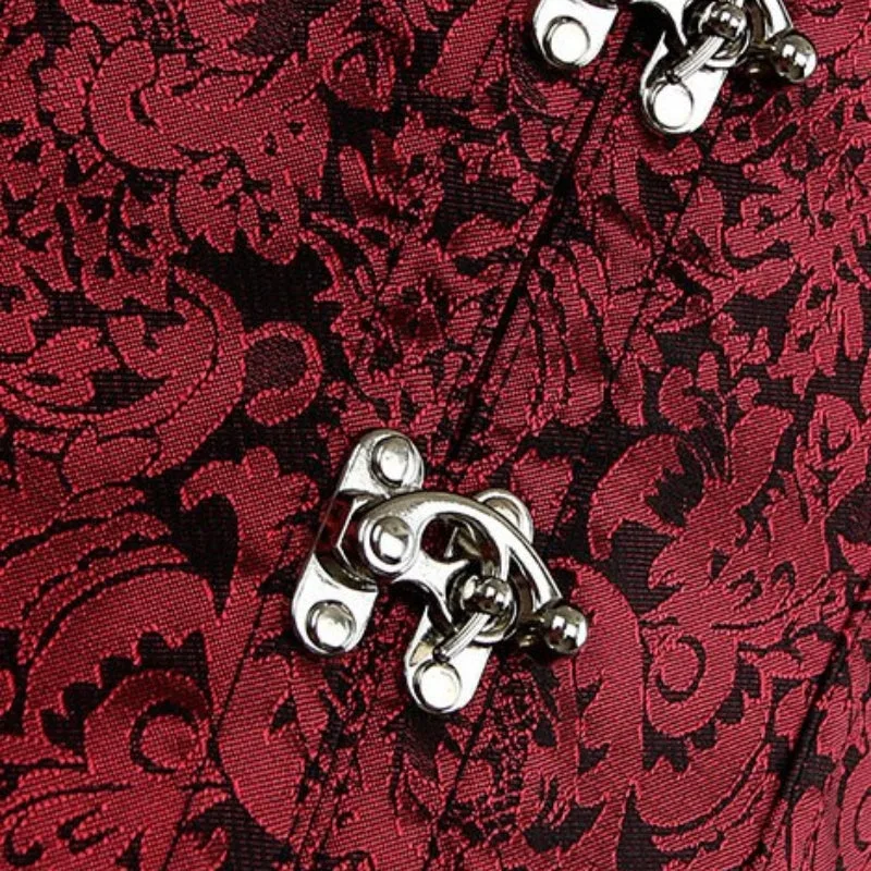 Aanzicht 3 — Steampunk korset voor dames – retro