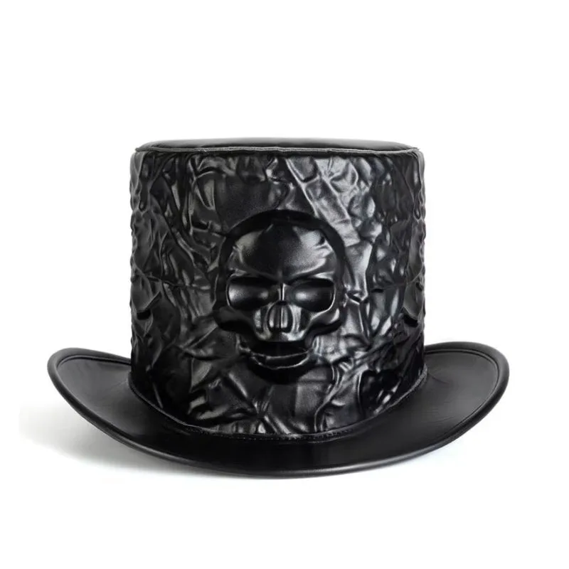 Steampunk hoed – schedel – model 2