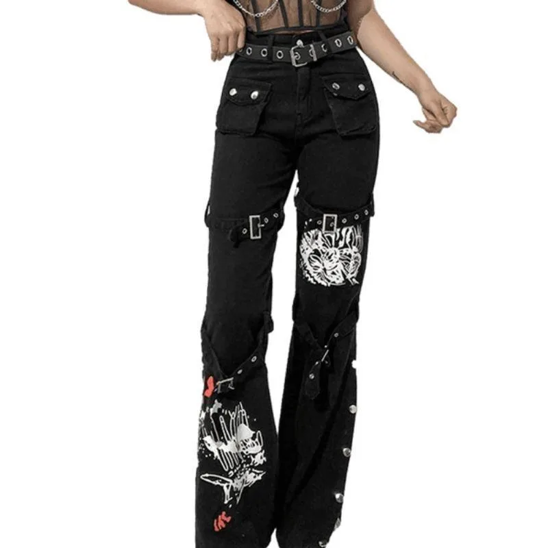 Steampunk broek – Cyber gothic