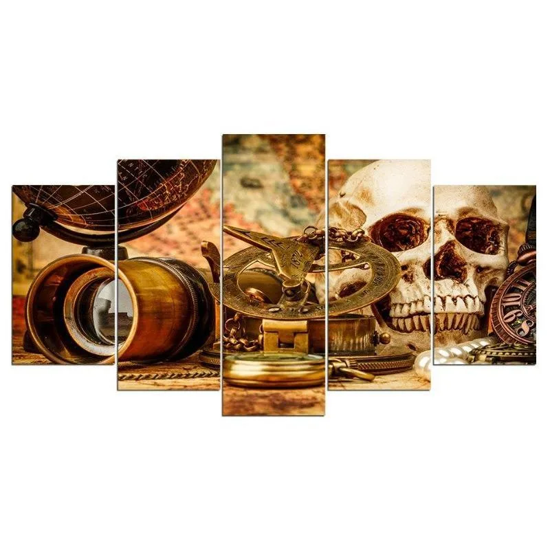 Aanzicht 2 — Steampunk wanddecoratie